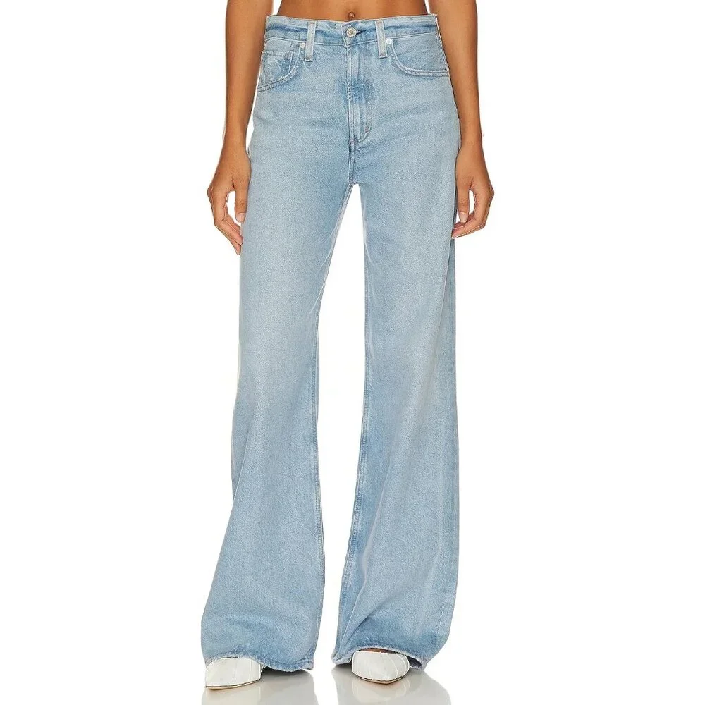 NWT Citizens Of Humanity Paloma Baggy in Alemayde Wide Leg Jeans 26 $228 - Picture 2 of 10
